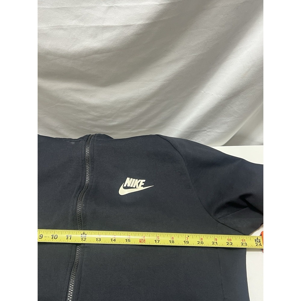 NIKE Sportswear Advance 15 Hoodie Full Zip Training Jacket Black Sz L  Blue Tag - Picture 11 of 14